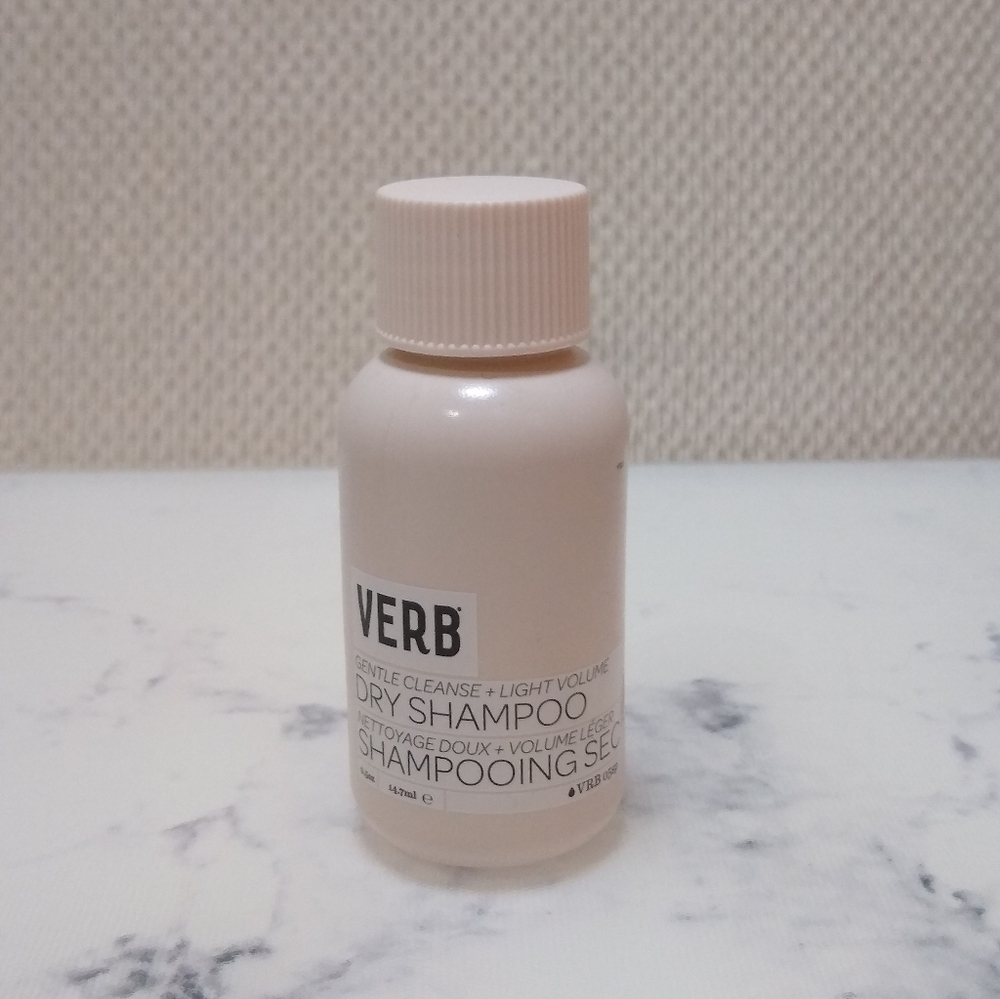 Verb Gentle Cleanse and Light Volume Dry Shampoo Travel Size .5 oz Sealed